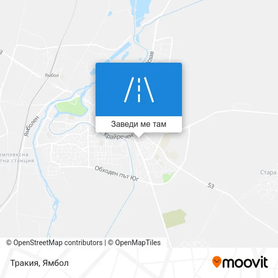 Тракия карта