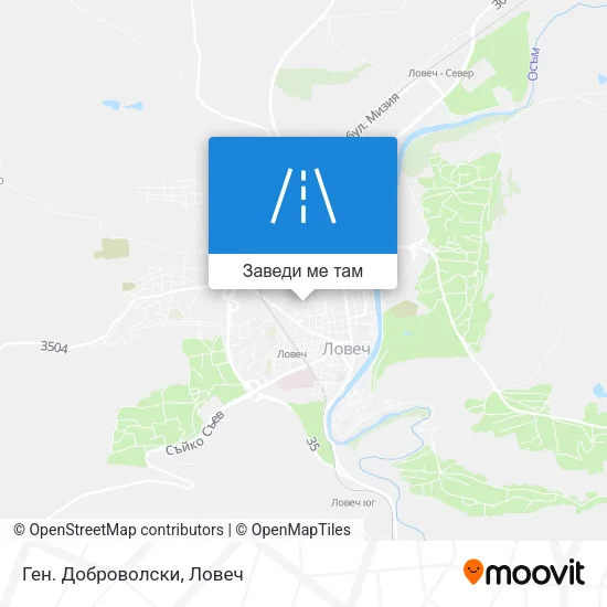 Ген. Доброволски карта