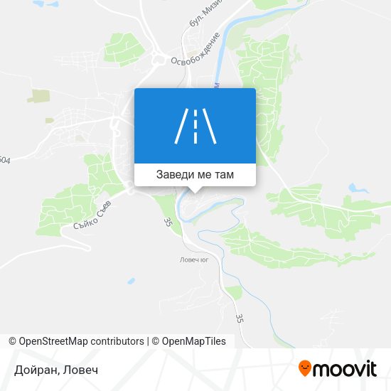 Дойран карта