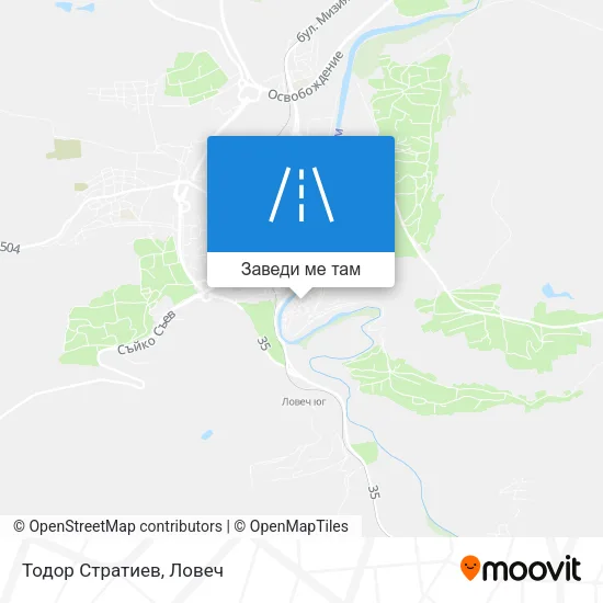 Тодор Стратиев карта
