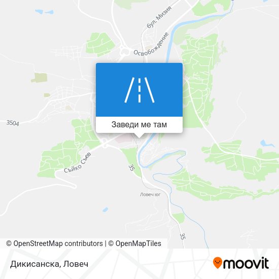 Дикисанска карта