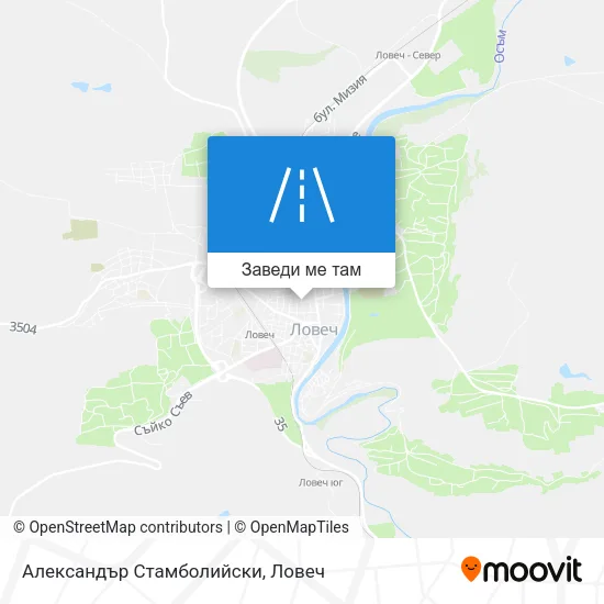 Александър Стамболийски карта