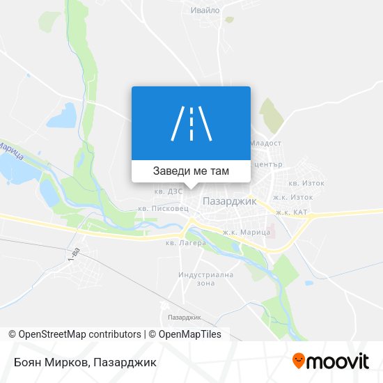 Боян Мирков карта