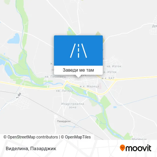 Виделина карта