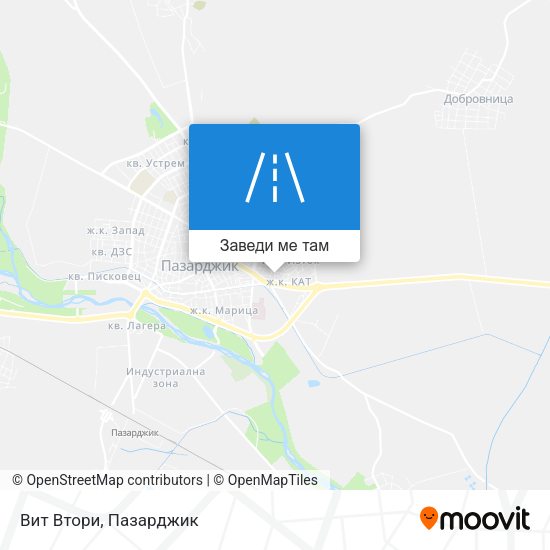 Вит Втори карта