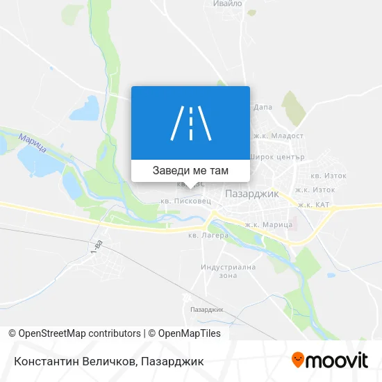 Константин Величков карта