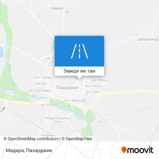 Мадара карта