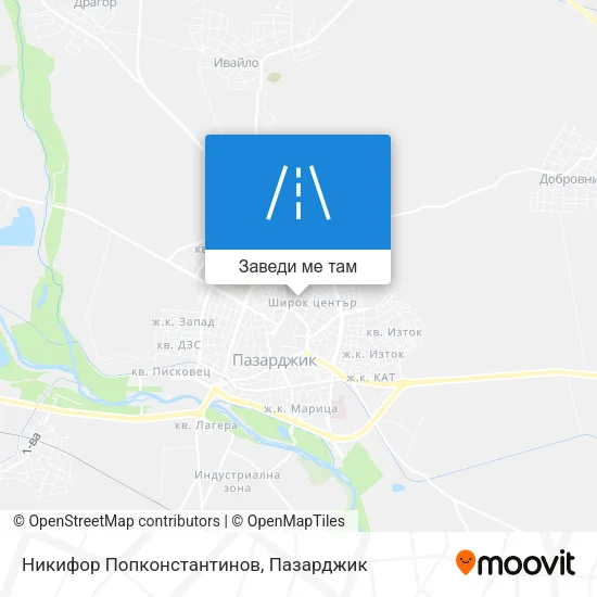 Никифор Попконстантинов карта