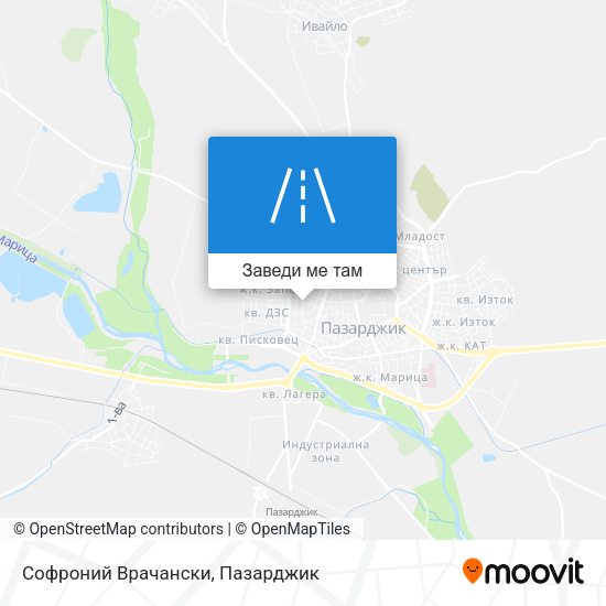 Софроний Врачански карта