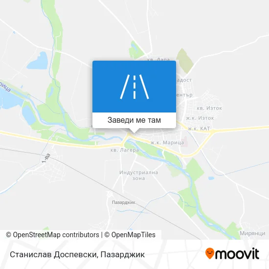 Станислав Доспевски карта