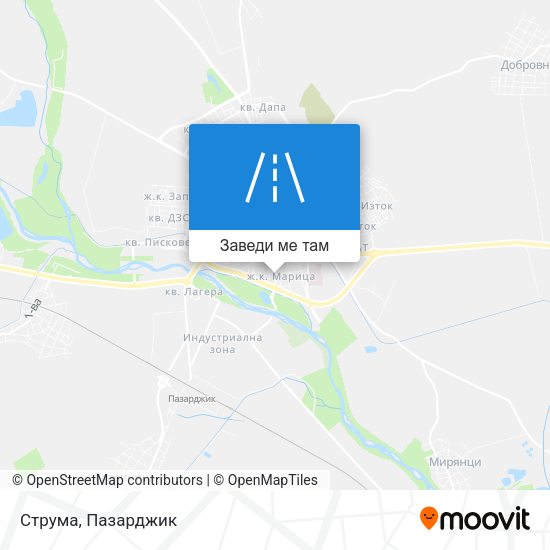 Струма карта
