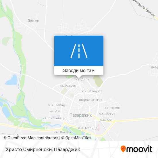Христо Смирненски карта