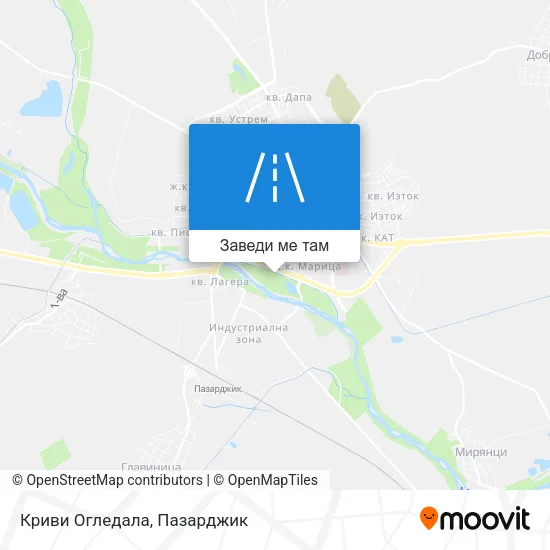 Криви Огледала карта