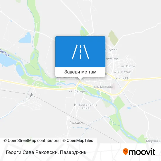 Георги Сава Раковски карта