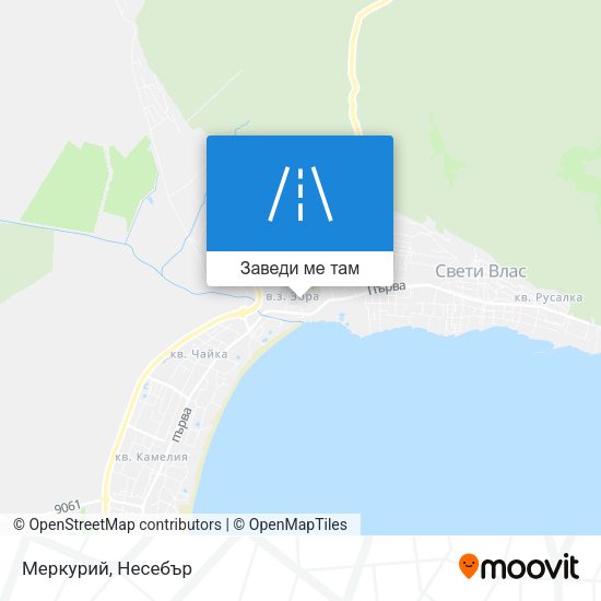 Меркурий карта