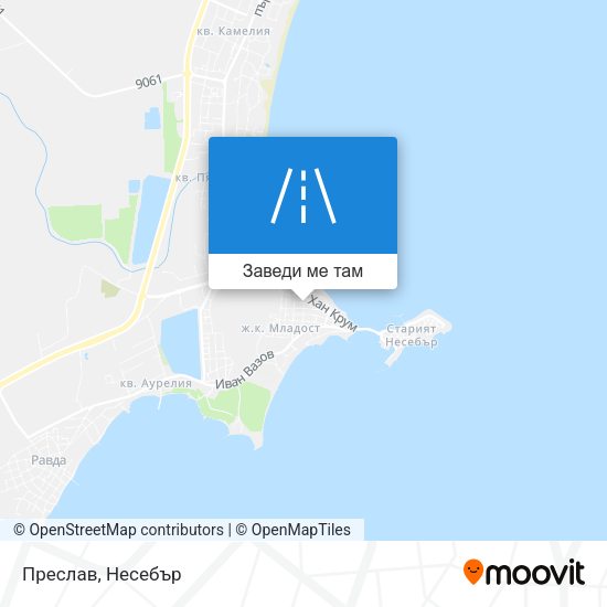 Преслав карта