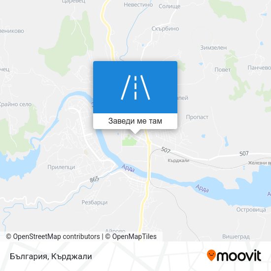 България карта