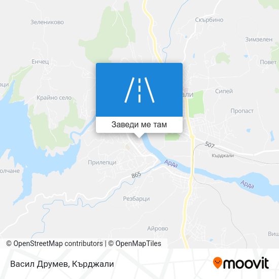 Васил Друмев карта