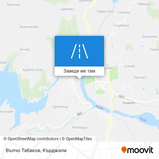 Вълчо Табаков карта
