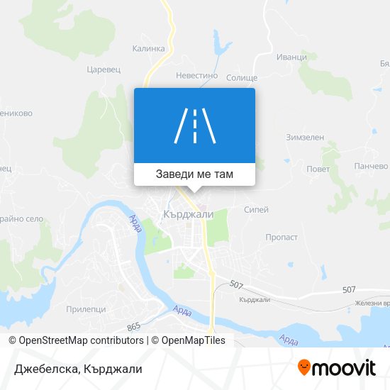Джебелска карта