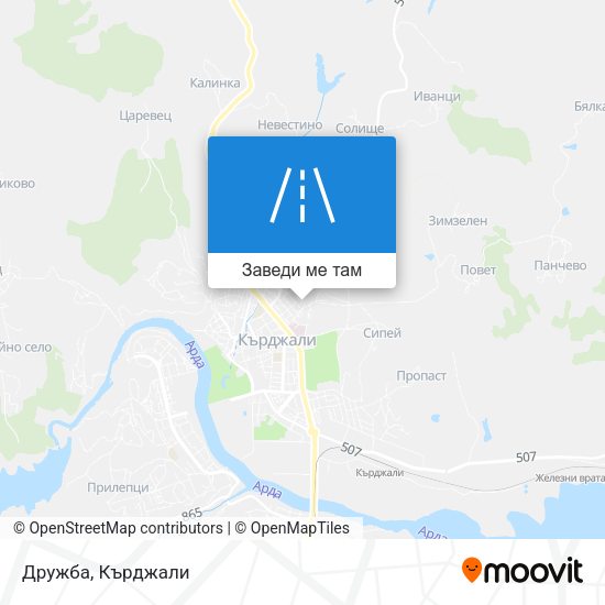 Дружба карта