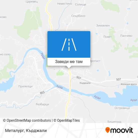 Металург карта