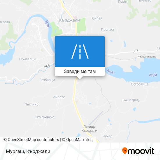 Мургаш карта