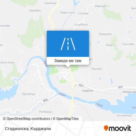 Стадионска карта