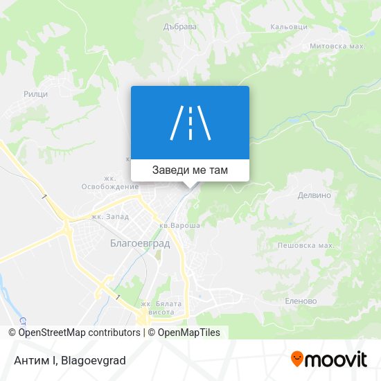 Антим I карта