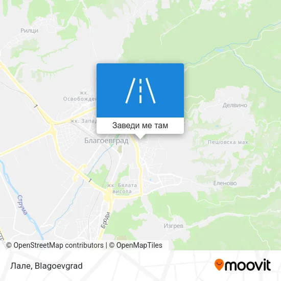Лале карта