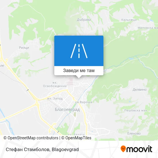 Стефан Стамболов карта
