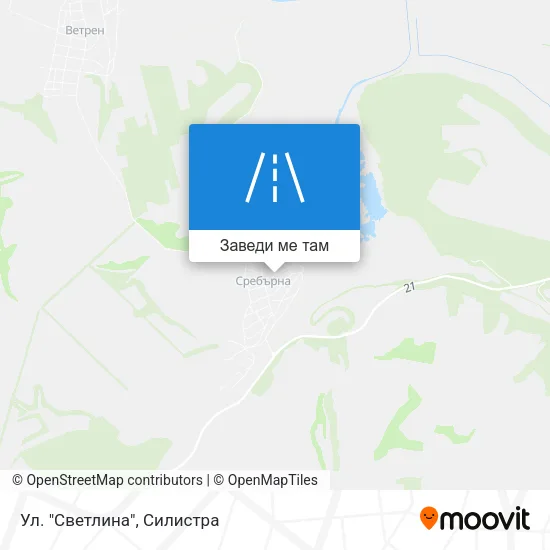 Ул. "Светлина" карта