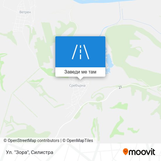 Ул. "Зора" карта