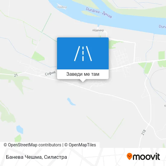 Банева Чешма карта