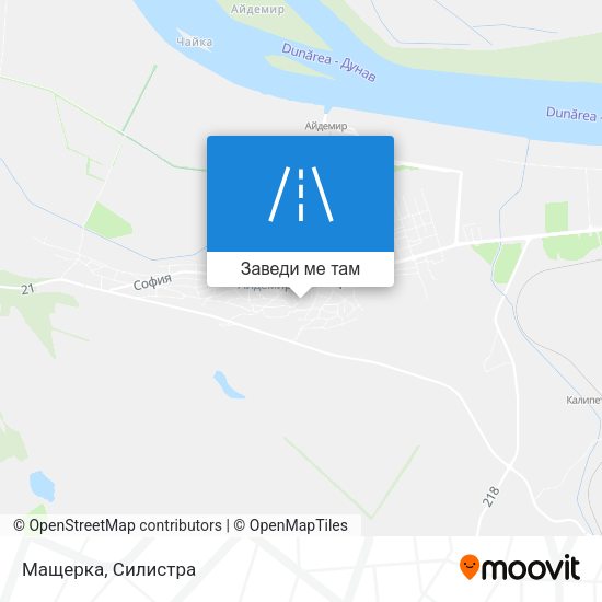 Мащерка карта