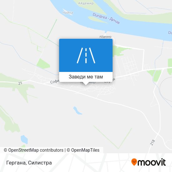 Гергана карта