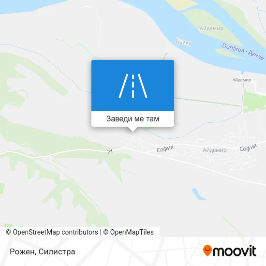 Рожен карта