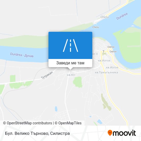 Бул. Велико Търново карта