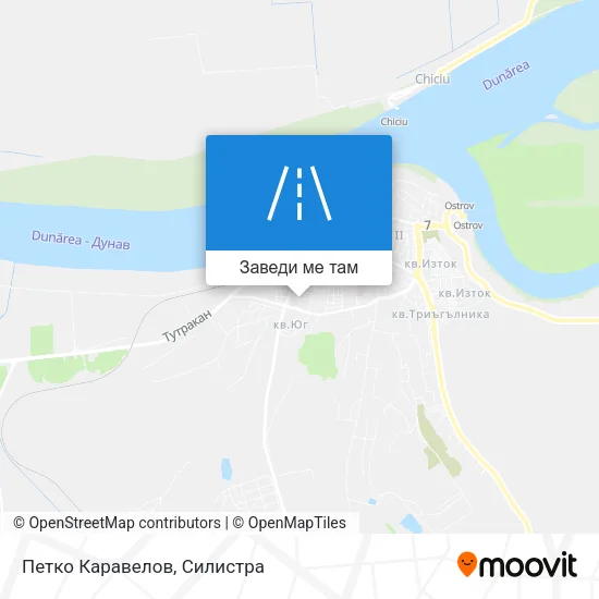 Петко Каравелов карта