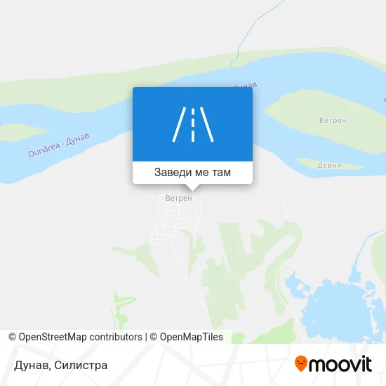 Дунав карта