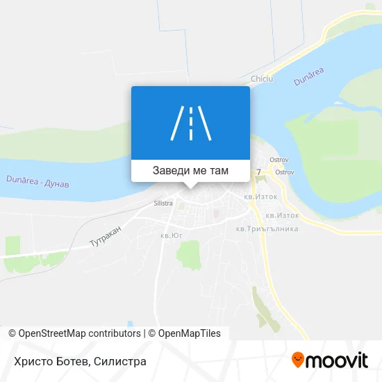 Христо Ботев карта