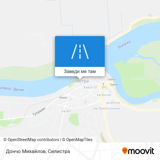 Дончо Михайлов карта