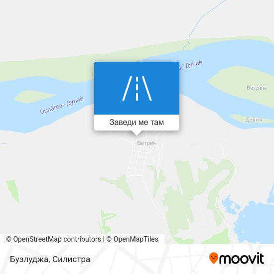 Бузлуджа карта