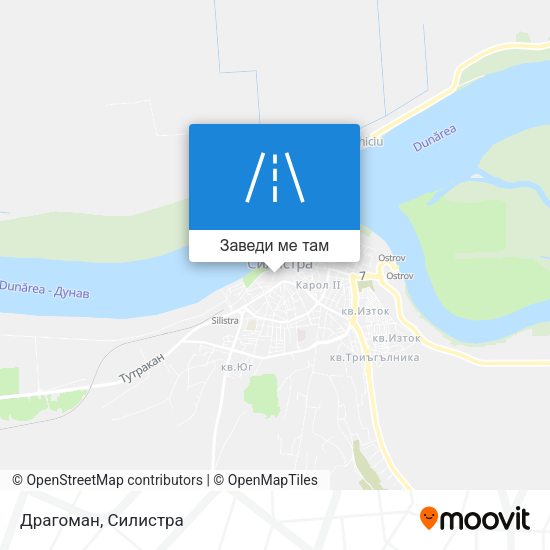 Драгоман карта