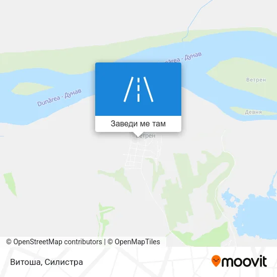 Витоша карта