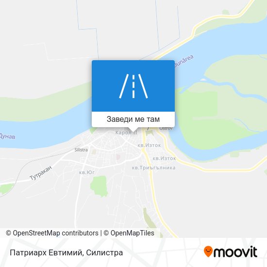 Патриарх Евтимий карта