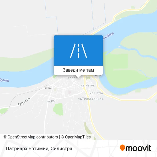 Патриарх Евтимий карта