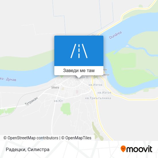 Радецки карта
