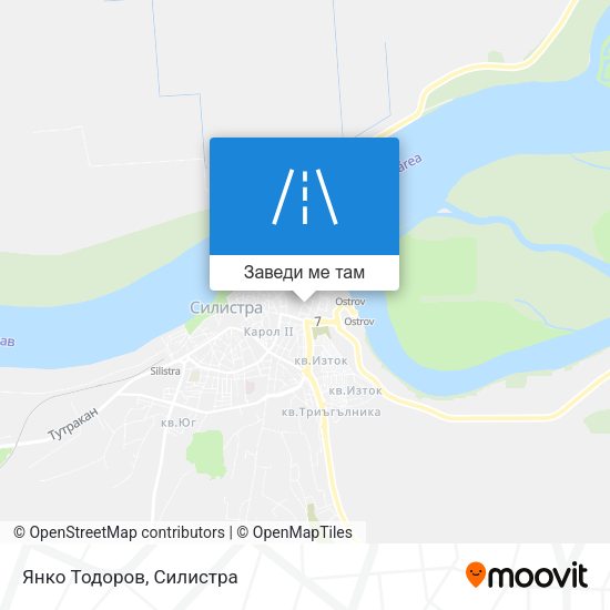 Янко Тодоров карта