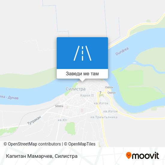 Капитан Мамарчев карта